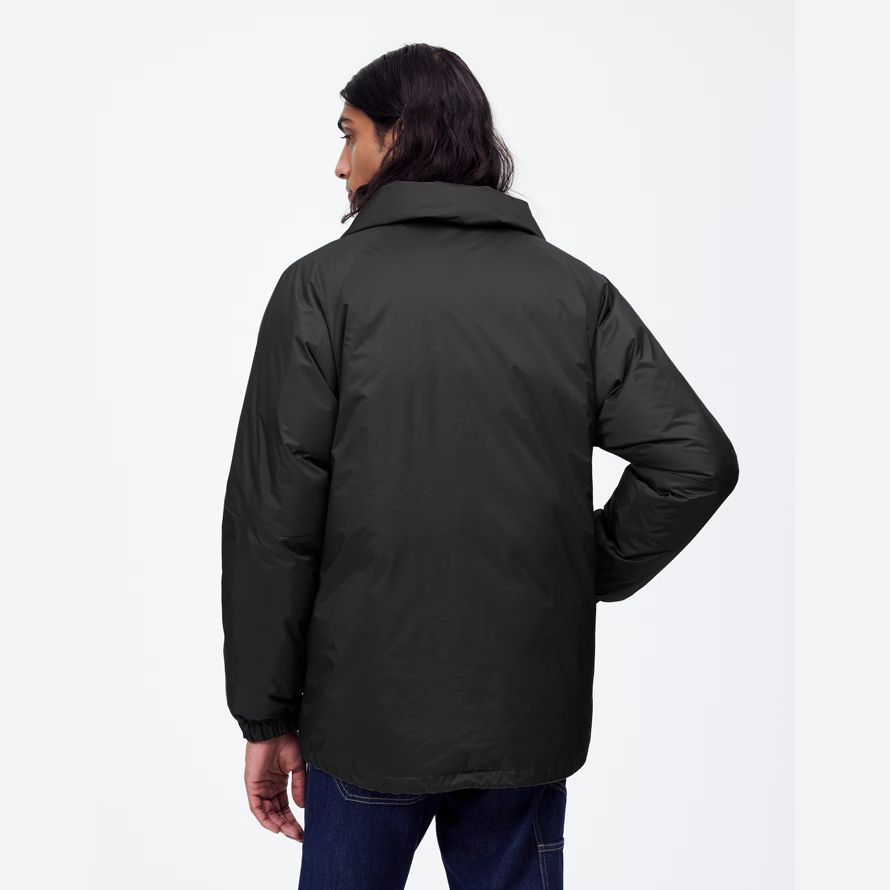 madewell nangaᆴ aurora tex stå krage mens down jacket dark grey