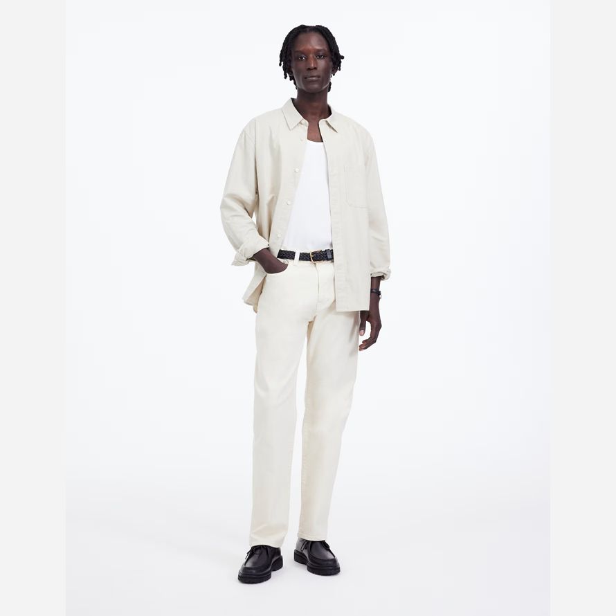 grädde madewell 1991 raka ben jeans herr