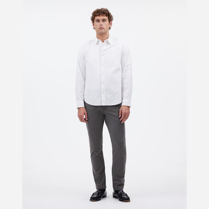 madewell atletisk allday smal mens byxor mörk grå
