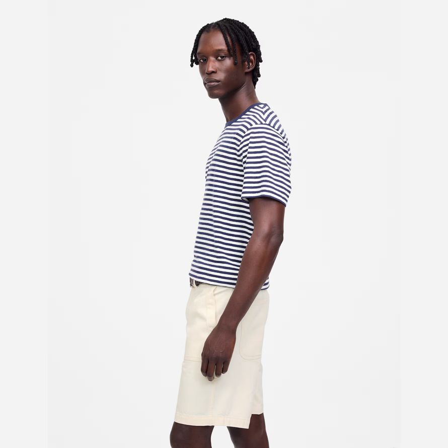 grädde mens madewell patch pocket shorts