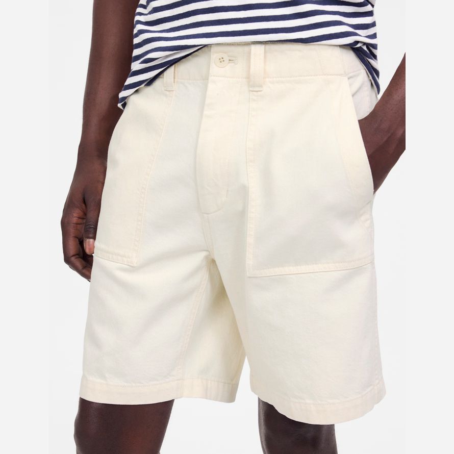 grädde mens madewell patch pocket shorts