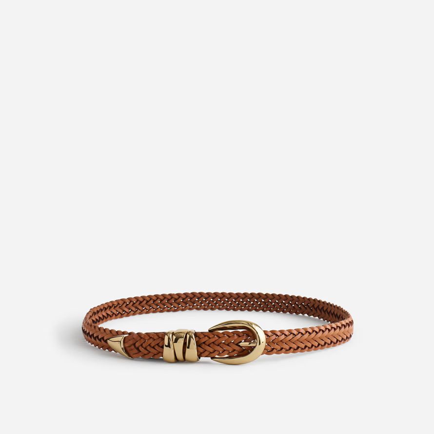 madewell trippel metall keeper dam bälte brun