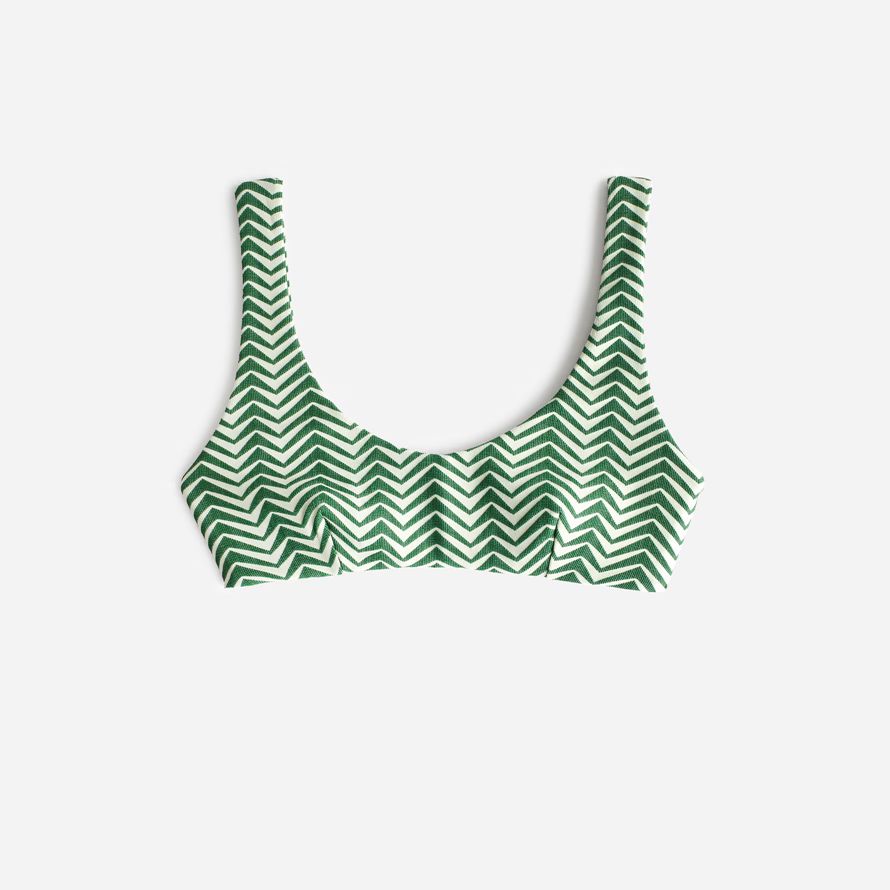 green dam madewell zulu amp zephyr zig zag gröda bikini top