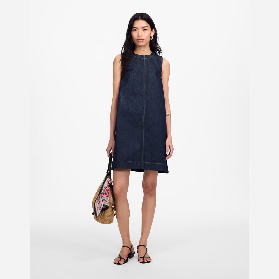 dam madewell denim boxy klä navy