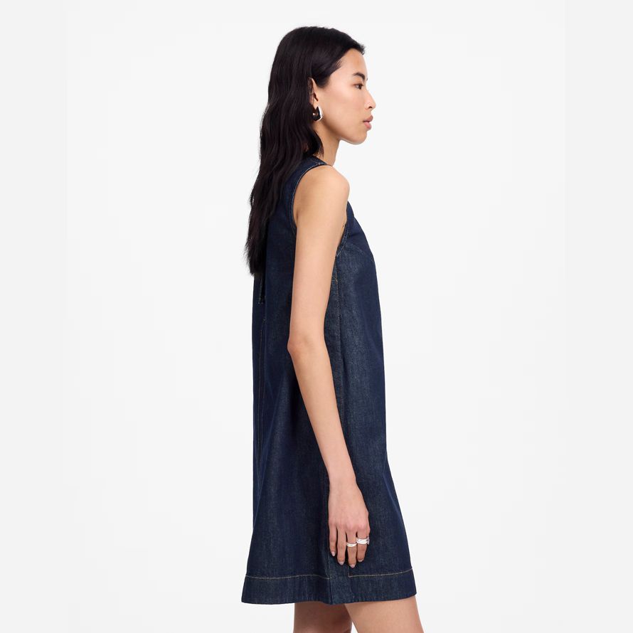 dam madewell denim boxy klä navy