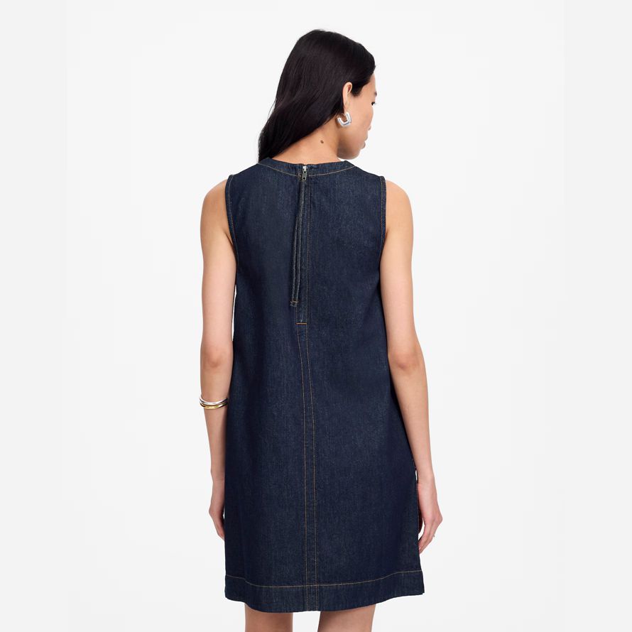 dam madewell denim boxy klä navy