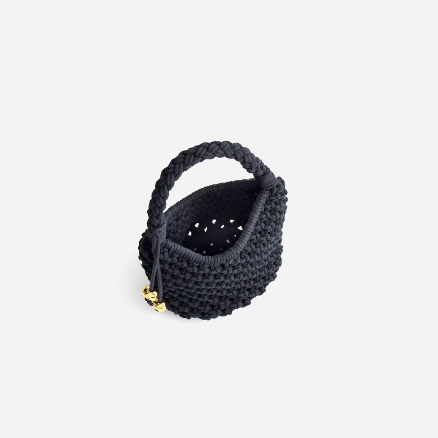 dam madewell den camren rep mini-handväska svart