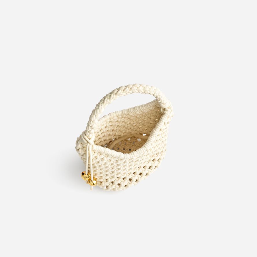 grädde dam madewell den camren rep mini-handväska