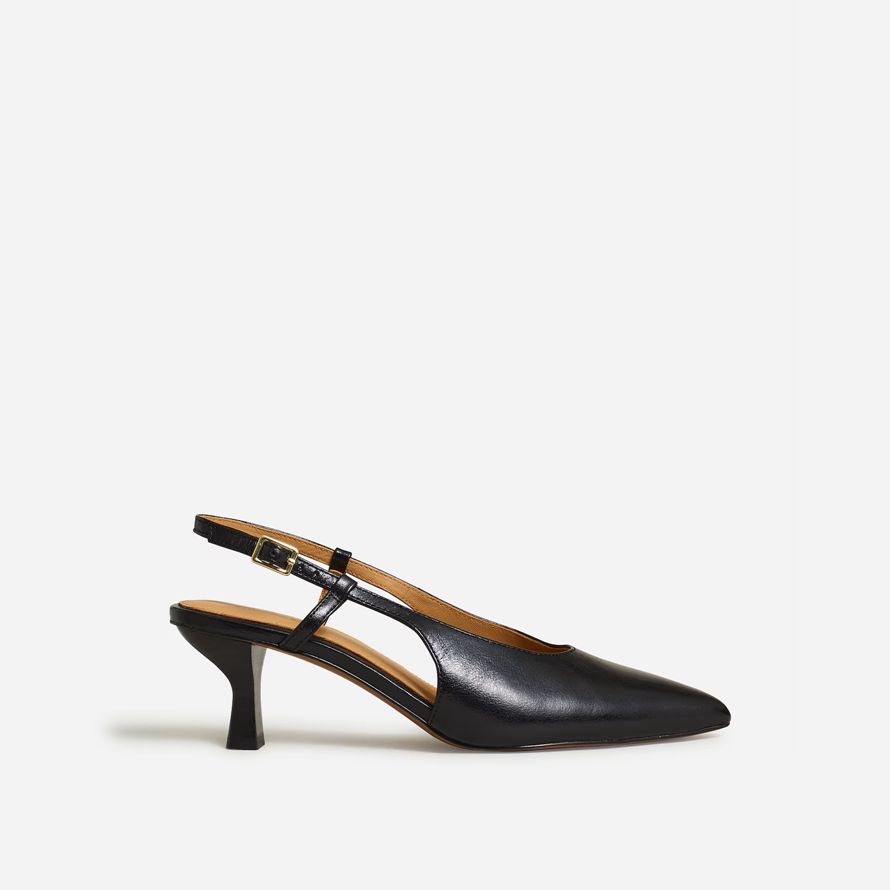 svart dam madewell den debbie slingback högklackat
