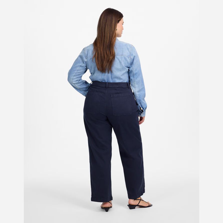 navy madewell plus emmett breda ben byxor dam