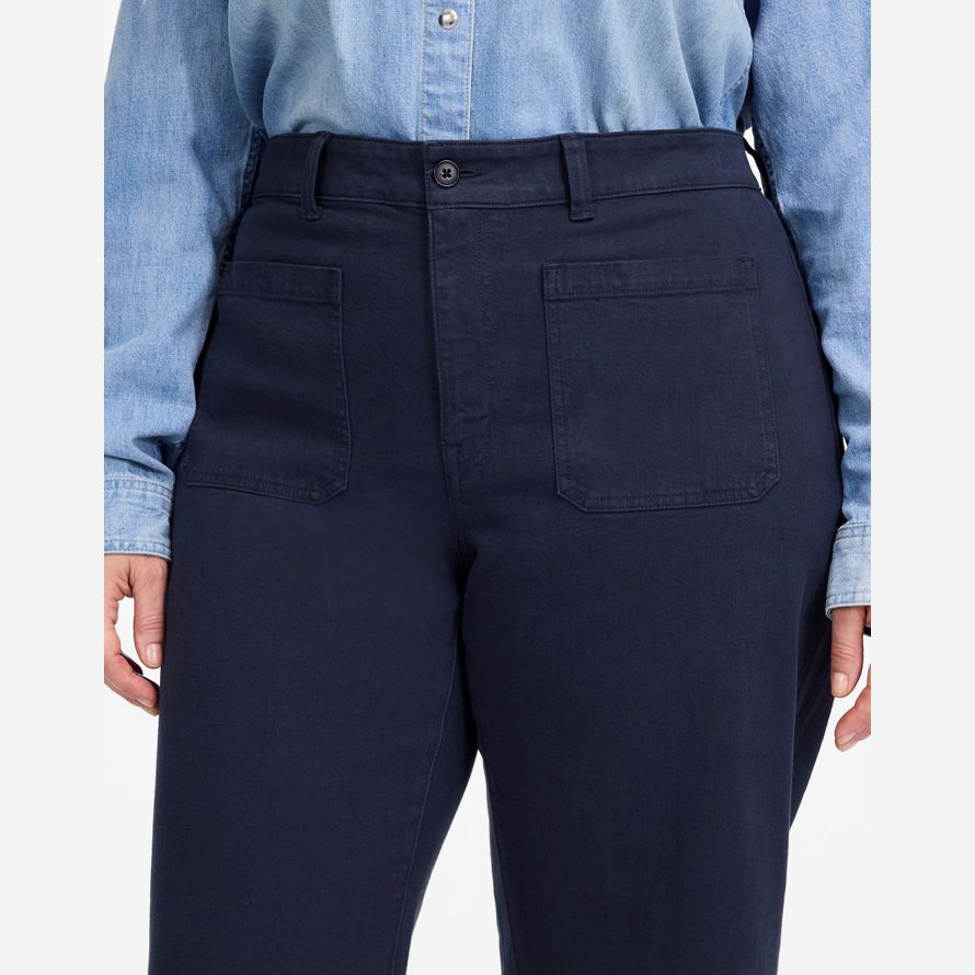 navy madewell plus emmett breda ben byxor dam