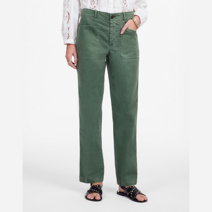 green dam madewell den smala-ben byxor utility