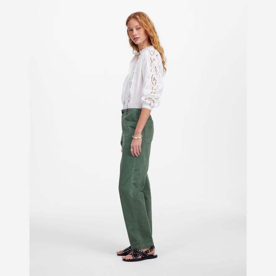 green dam madewell den smala-ben byxor utility