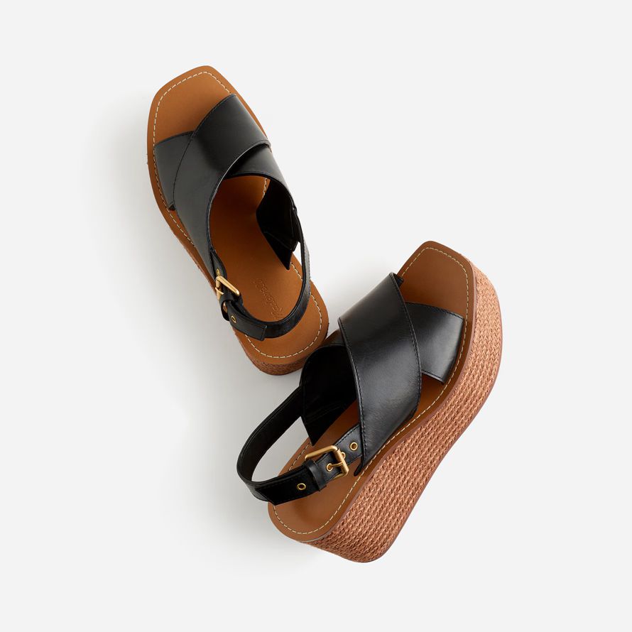dam madewell den amee wedge sandaler svart