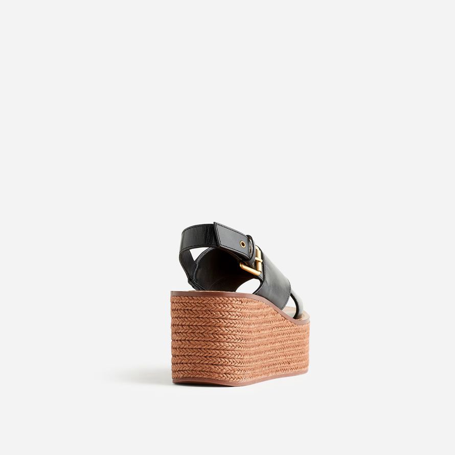 dam madewell den amee wedge sandaler svart