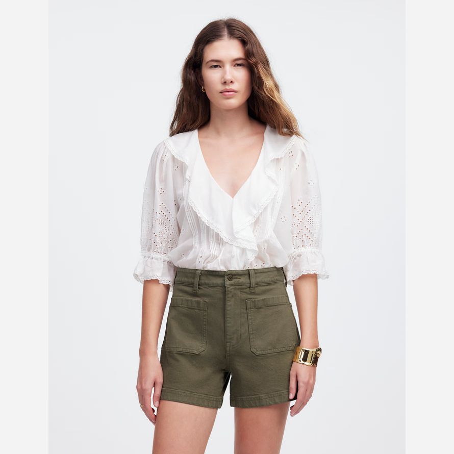 olivolja dam madewell den emmett shorts