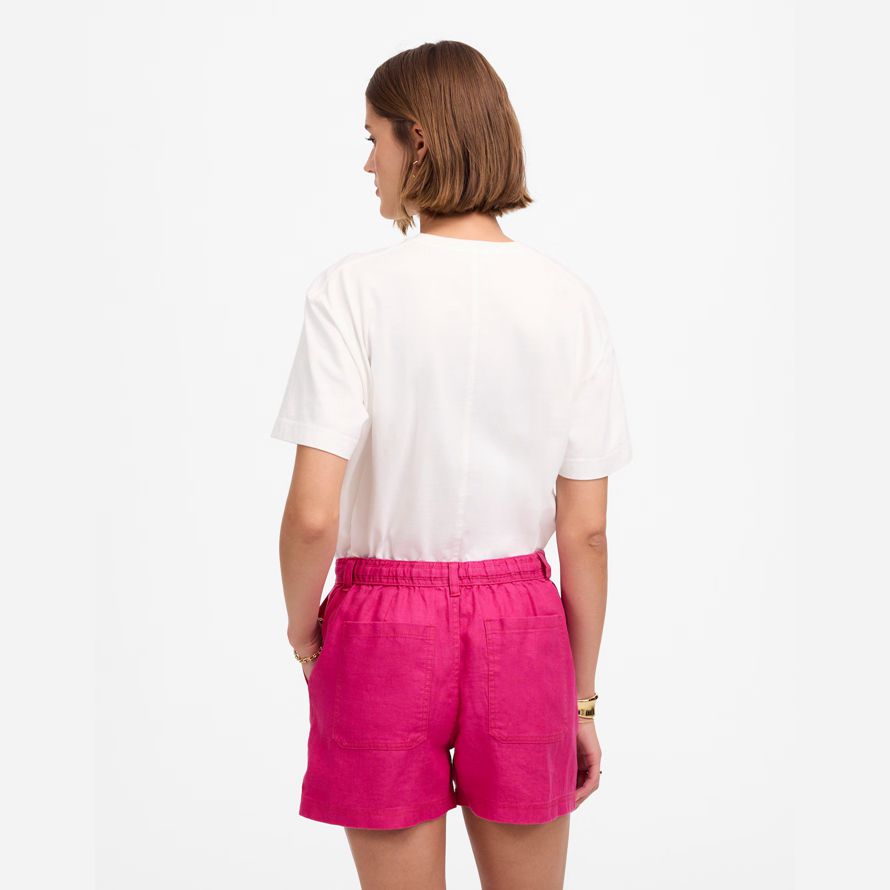 rosa dam madewell dra-på dragsnodd shorts