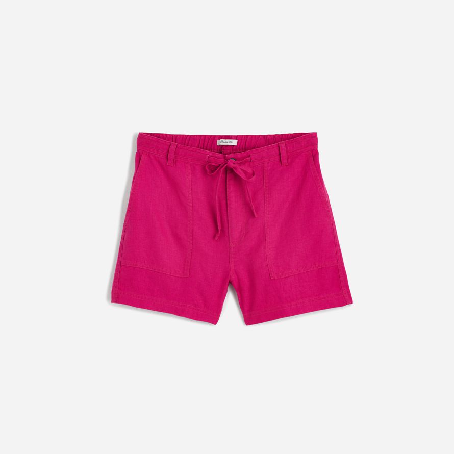 rosa dam madewell dra-på dragsnodd shorts