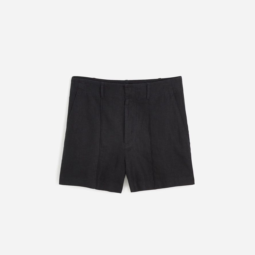 svart dam madewell pintucked shorts