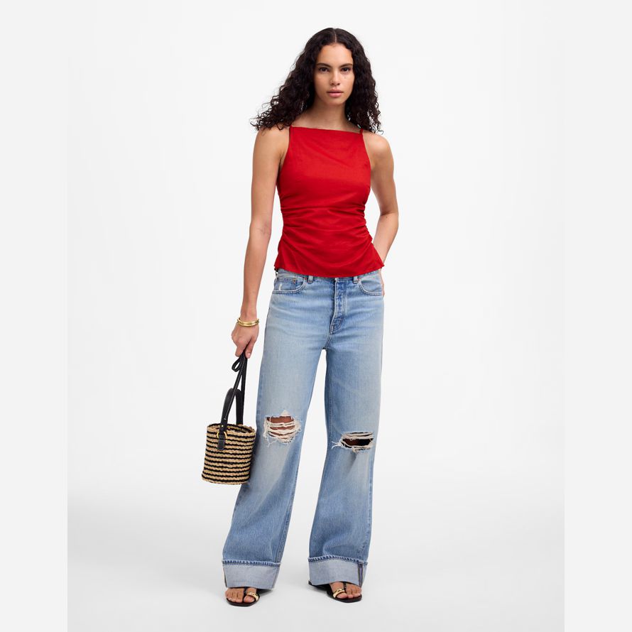 red madewell rynkad squareneck dam tank