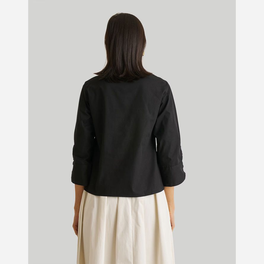 madewell reistor framför twist dam topp svart