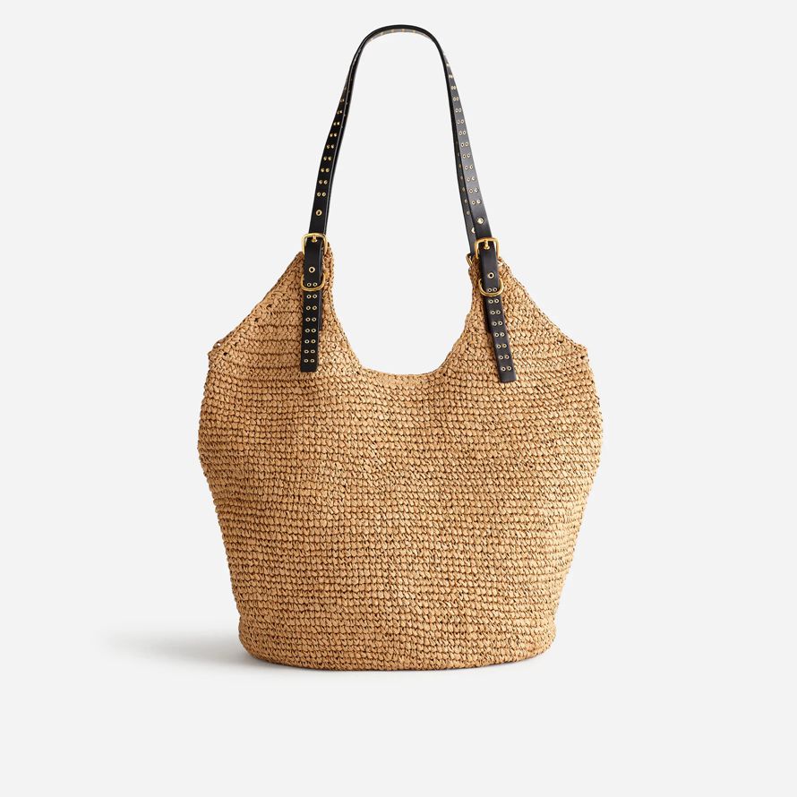 madewell halm slöfock dam tote väska brun